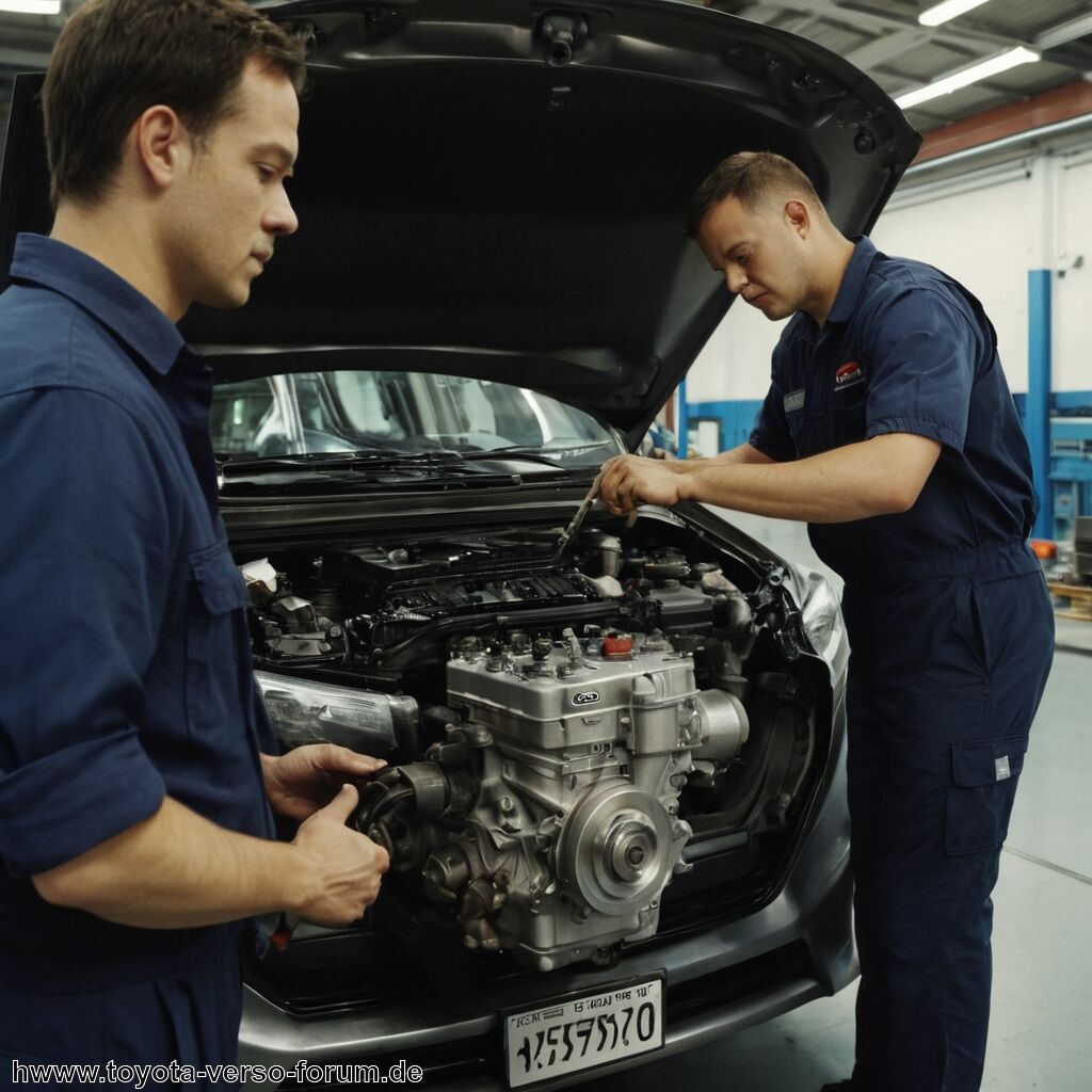 Wertgutachten für einen Toyota Verso