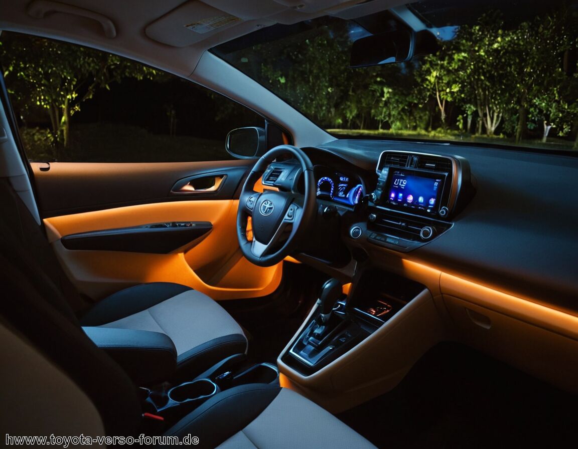 Kabel mit Stromquelle verbinden - Ambietenbeleuchtung nachträglich einbauen für den Toyota Verso