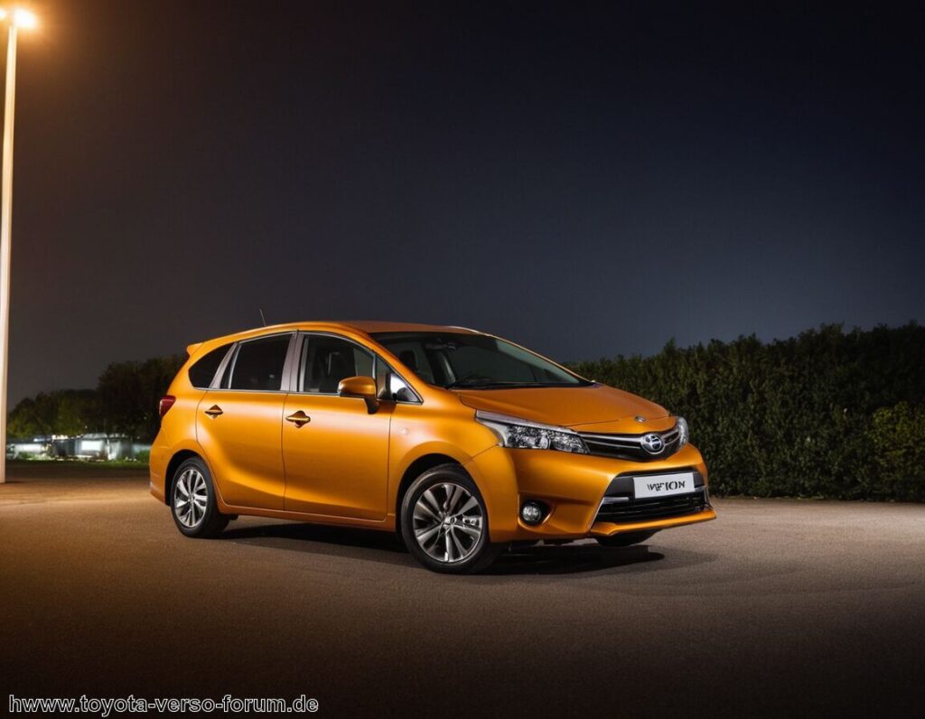 Wertgutachten für einen Toyota Verso