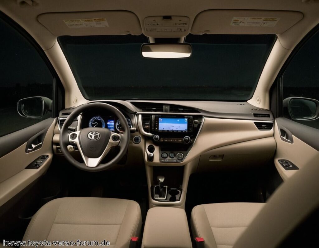 Ambietenbeleuchtung nachträglich einbauen für den Toyota Verso