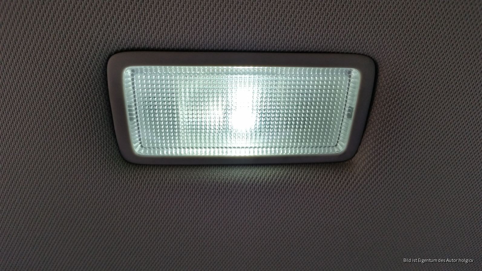 Schminkspiegelleuchte mit LED