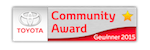 Logo des Toyota Community Awards